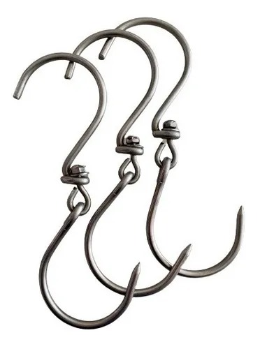 Ganchos cárnicos fijos y giratorios