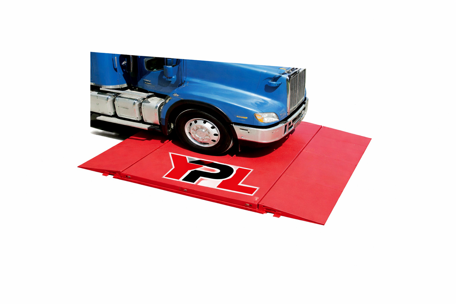 Báscula camionera bajo perfil