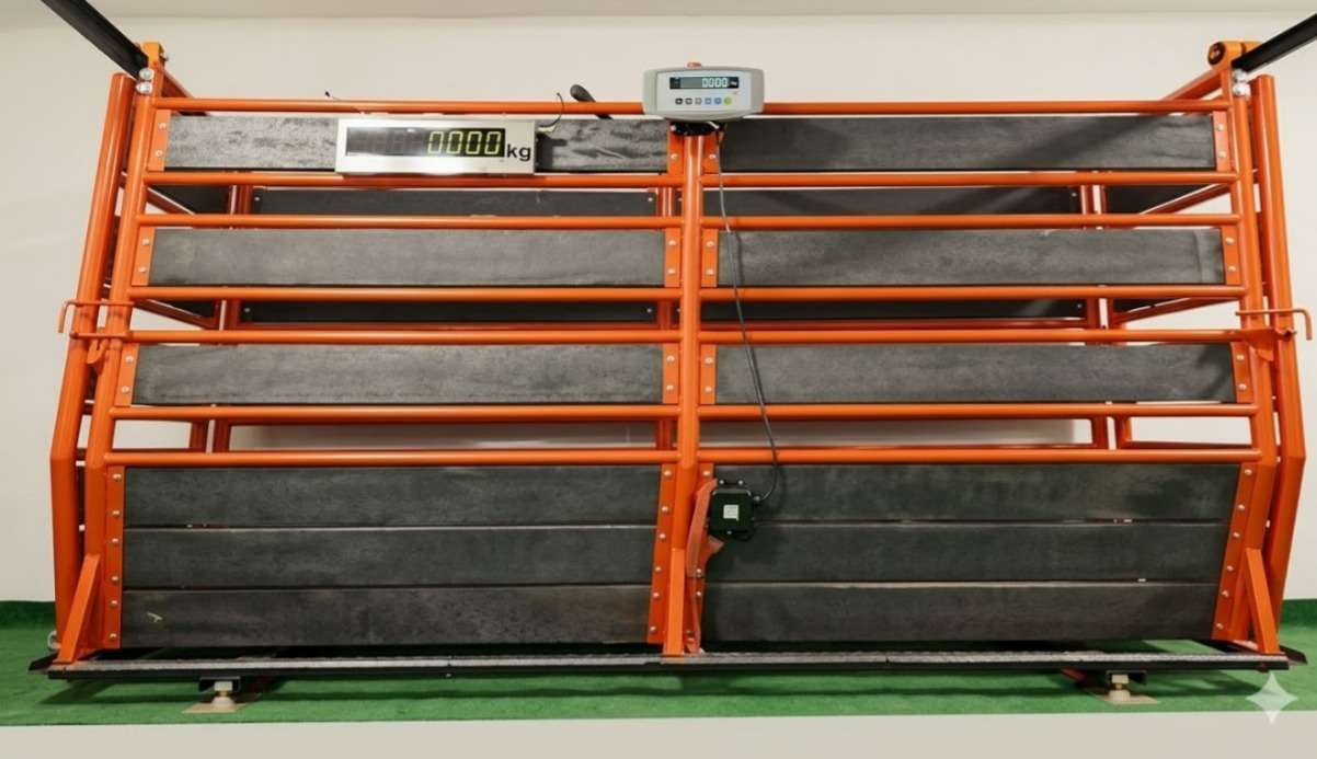 Báscula ganadera full electrónica