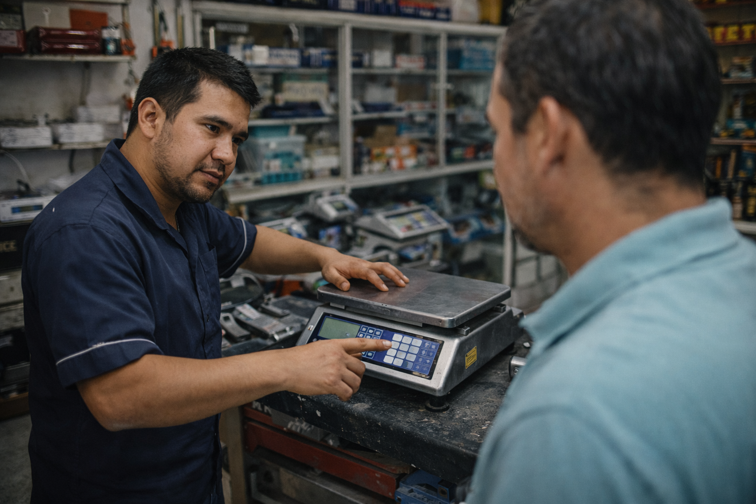 Soporte técnico especializado para equipos de pesaje